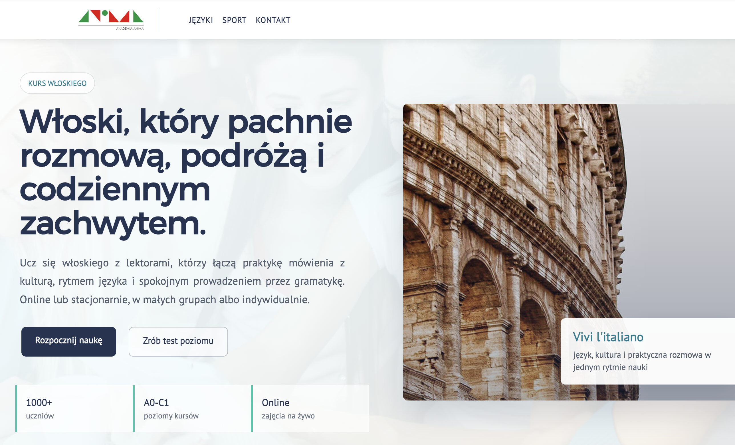 Detal architektury weneckiego palacu